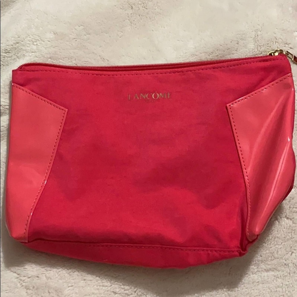 Lancôme Pink Makeup Cosmetic Bag